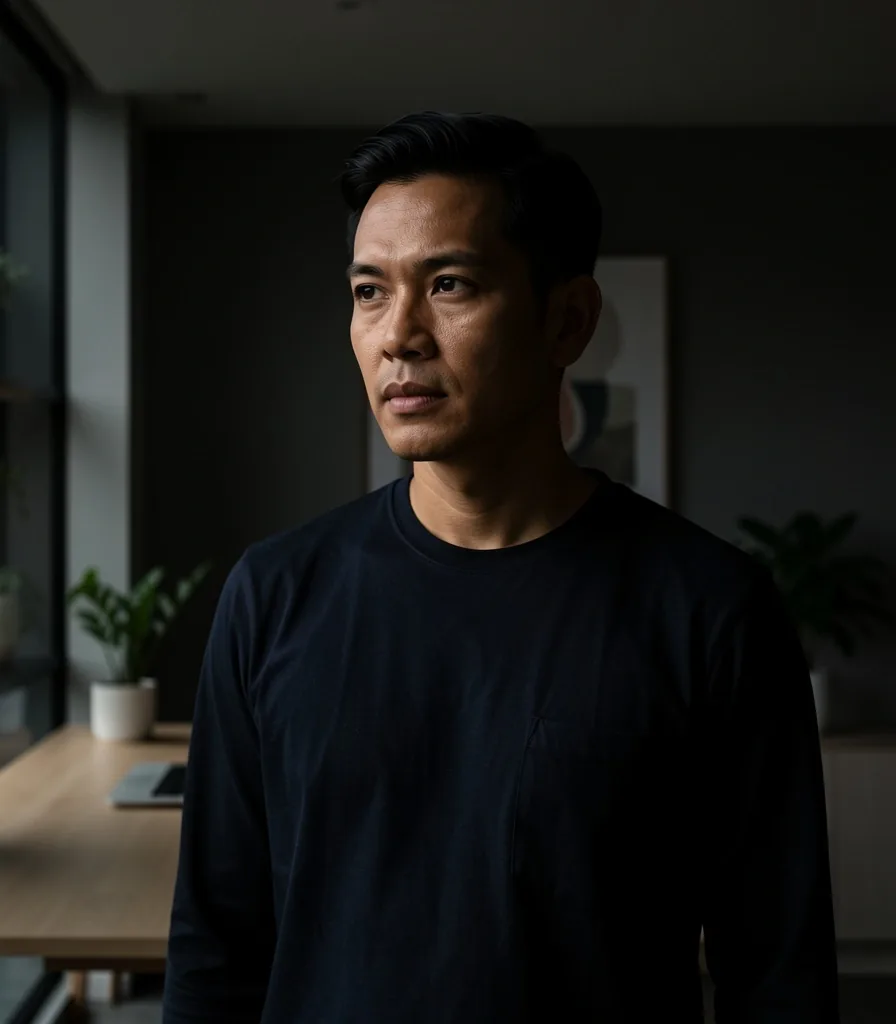 Portrait of a man representing the Jawara Vital customer