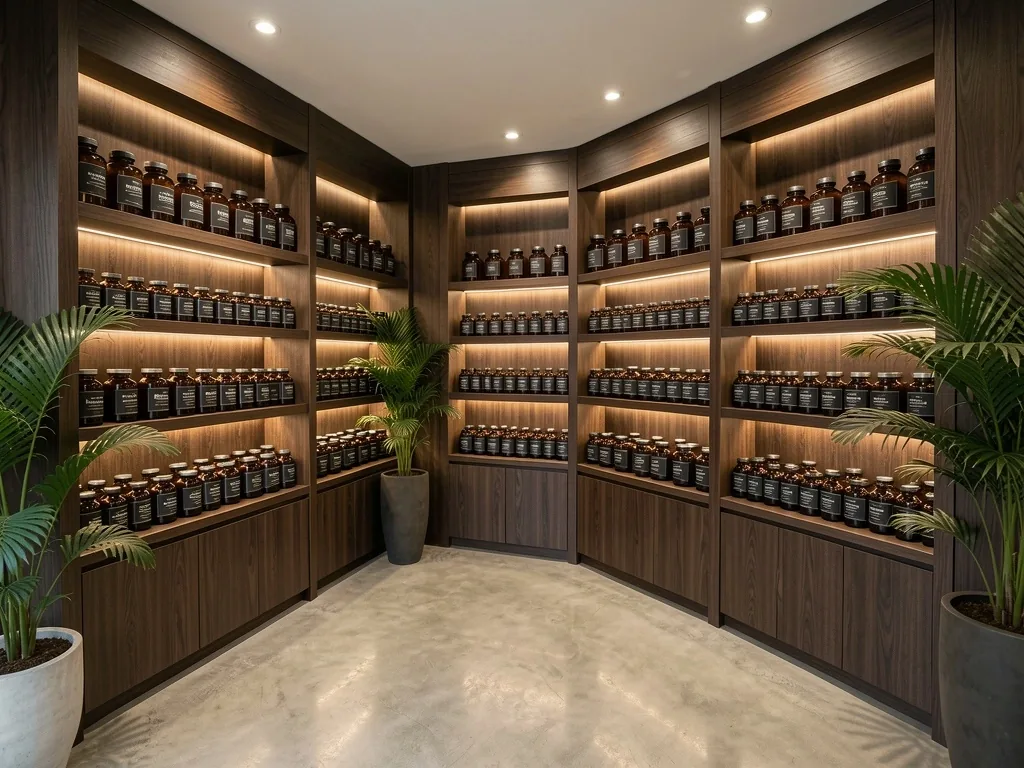 Jawara Vital store interior in Seminyak Bali