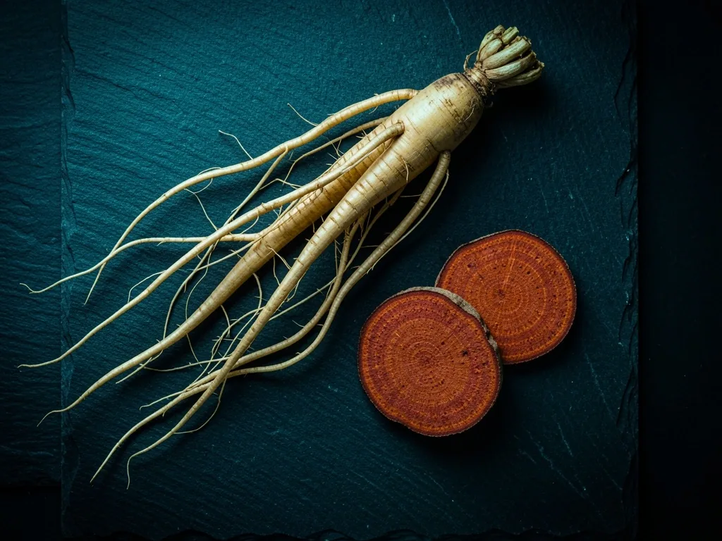 Natural ginseng and maca root ingredients for energy blends